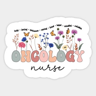 Oncology Nurse Gifts Funny Oncology Medical Assistant Sticker